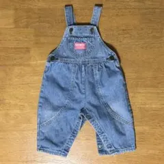 【USA】オシュコシュ デニムオーバーオール　USA 6-9m