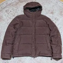 SANDINISTA　ダウンジャケット　コーデュロイ