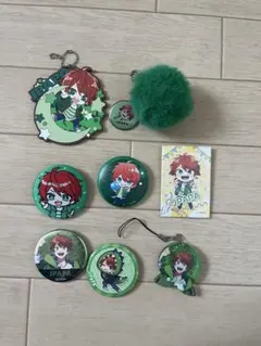 カラフルピーチ　じゃぱぱさん缶バッジなどセット