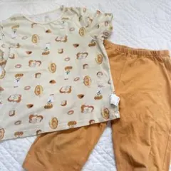 UNIQLO ぱんどろぼう パジャマ　上下セット　120