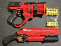 ナーフRIVAL 1500 エアソフトガン 赤黒 ナーフ RIVAL トイガン 赤/黒 ナーフRIVAL 1500 エアソフトガン