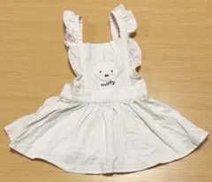 ミッフィー刺繍フリルワンピース 80