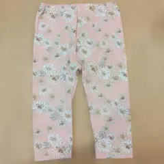 UNIQLO花柄スパッツ 110cm ピンク