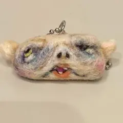 羊毛フェルト ゴリラ ハンドメイド キモカワ動物シリーズ - メルカリ