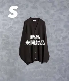 ADRER エクストラクオリティバルーンスリーブドルマンオーバーカーディガン　S