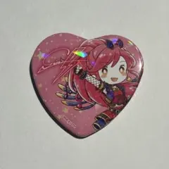 ホログラムハート缶バッジ「アイカツ！」トレーディング（全11種）音城セイラ