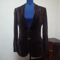 ZARA ベロアテーラードジャケット