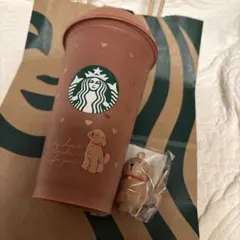 スターバックス バレンタインカラーチェンジングリユーザブルカップ+ベアリスタ