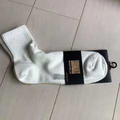 BODYWILD メンズ ソックス ホワイト 25-27cm