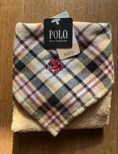 POLO チェック柄 タオルハンカチ 新品 未使用