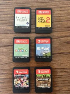 Nintendo Switch ソフト 6本セット 青いケース付