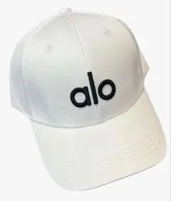 【alo yoga 】アロヨガ　ベースボールキャップ　ロゴ刺繍　フリーサイズ