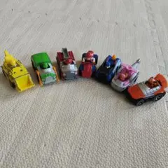 パウ・パトロール ミニカー 7台セット