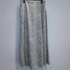 ダルメシアン柄 ロングスカート