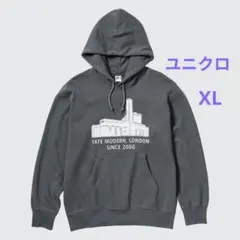 B*6様 ユニクロ スウェットパーカー 長袖 XL グレー