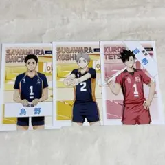 ハイキュー　黒尾鉄朗　澤村大地　菅原孝支