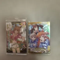 ウマ娘　タイキシャトル・マヤノトップガン カードセット