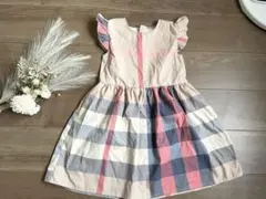【美品】ノースリーブワンピース チェック柄のサムネイル