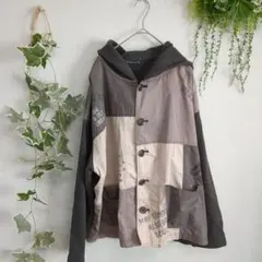 drug-laredo フード付きミリタリージャケット