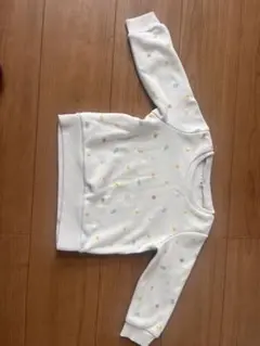 95cmサイズ トレーナー 星月太陽雲プリント