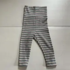 momimini ストライプ レギンス 80cm