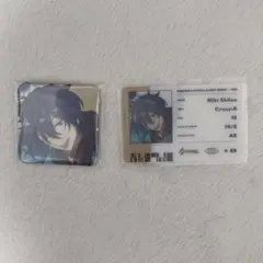 椎名ニキ 缶バッジ カード