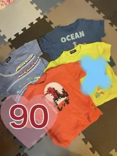 90 Tシャツ　まとめ売り　セット　男の子　グレードスコープ　マーキーズ　保育園