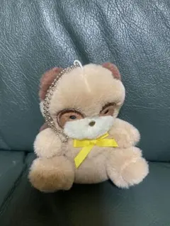 たぬき　ぬいぐるみマスコットキーチェーン