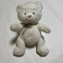 GUND ぬいぐるみ　くま　白のサムネイル
