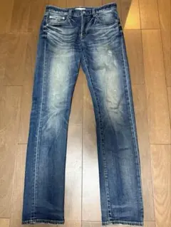 UNIQLO ユニクロ　デニムパンツ ストレッチ　ダメージジーンズ