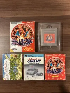 CGC鑑定8.5】ポケットモンスター 赤(リザードン） ゲームボーイ 鑑定品 