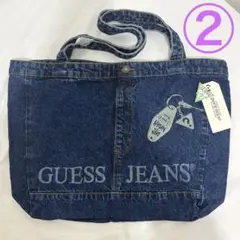 HYUNJIN GUESS JEANS デニムトートバッグ 原宿限定 刻印 - メルカリ