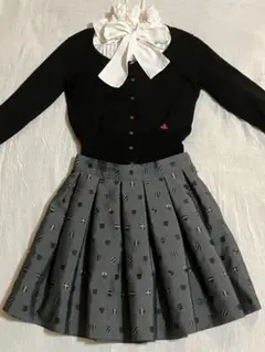 ジェーンマープル エンブレムジャカード スカート