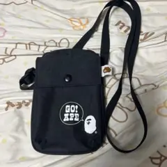 A BATHING APE ショルダーバッグ ブラック