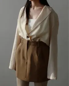 SHEER TAILORED SHIRT サイズ2のサムネイル