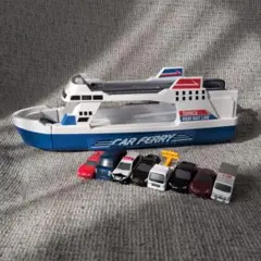 トミカ カーフェリー　ポケットトミカ8台セット