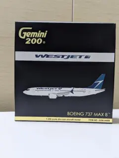 Gemini200 BOEING 737 MAX 8 WESTJET