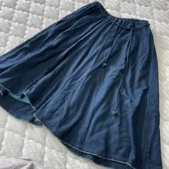 PAL'LAS PALACE パラスパレス　デニムスカート　インディゴ染0サイズのサムネイル