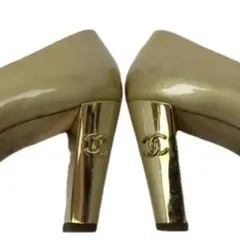 CHANEL パンプス ココマーク 24.5cmから25.0cm 8.5cのサムネイル