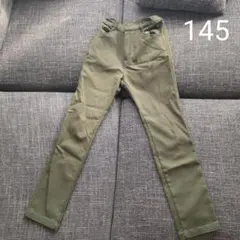 ストレッチ ツイル スキニーパンツ フルレングス　145のサムネイル