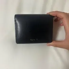 agnes b. 三つ折り財布 ブラック【最終値下げ】のサムネイル