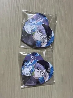 いれいす ハート型缶バッジ　初兎