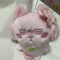 ちいかわぬいぱれっとさくらいろマスコット モモンガ