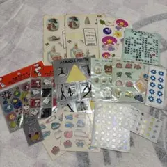 昭和レトロ　キャラクターシールセット　まとめ売り