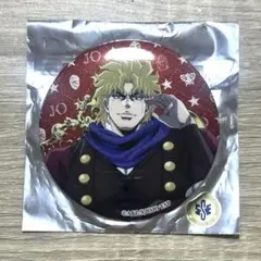ジョジョの奇妙な冒険 ディオ　グリッター缶バッジ　JOJO WORLD