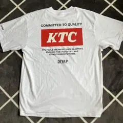 【新品未使用】KTC ×DIYAPコラボ Tシャツ ホワイト L タグ付き