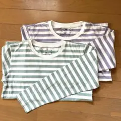 【無印良品】クールネック長袖Tシャツ