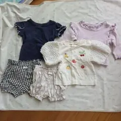 まとめ売り】女の子80サイズ 夏服 - メルカリ