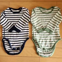 ボーダー ロンパース