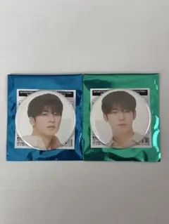 SEVENTEEN セブチ cafe 2023 ミンギュ 缶バッジ 2個セット